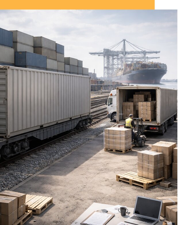 Мультимодальные перевозки грузов по миру от 45477 руб