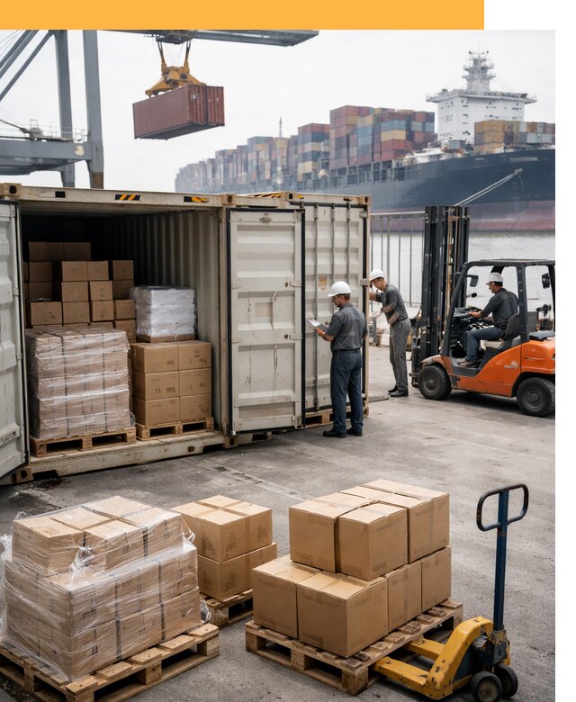 Контейнерные перевозки из Китая под ключ от 121272 руб/контейнер