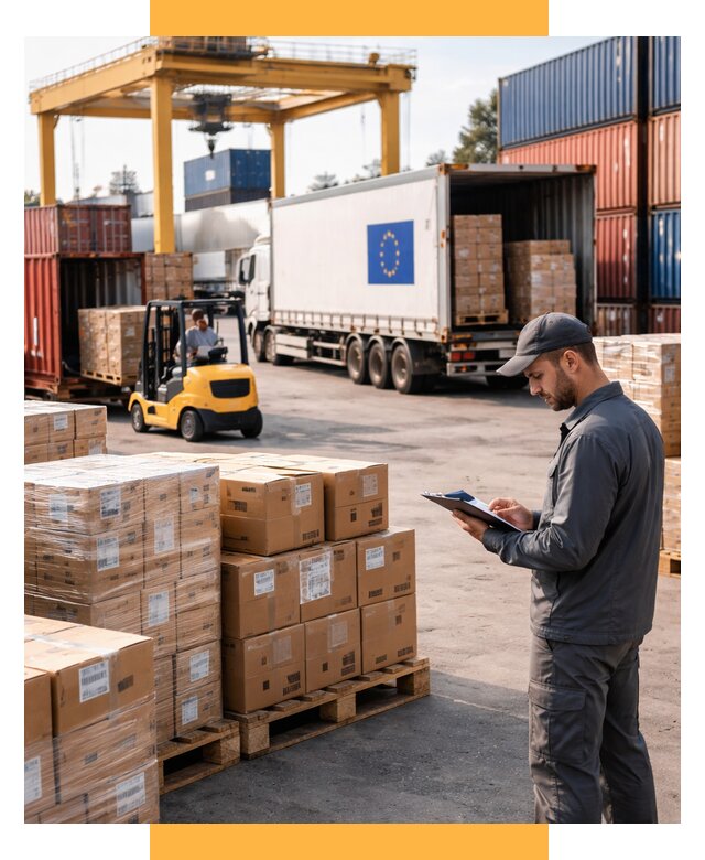 Доставка грузов из Европы от 12127 р., логистика СетСервис-Смр