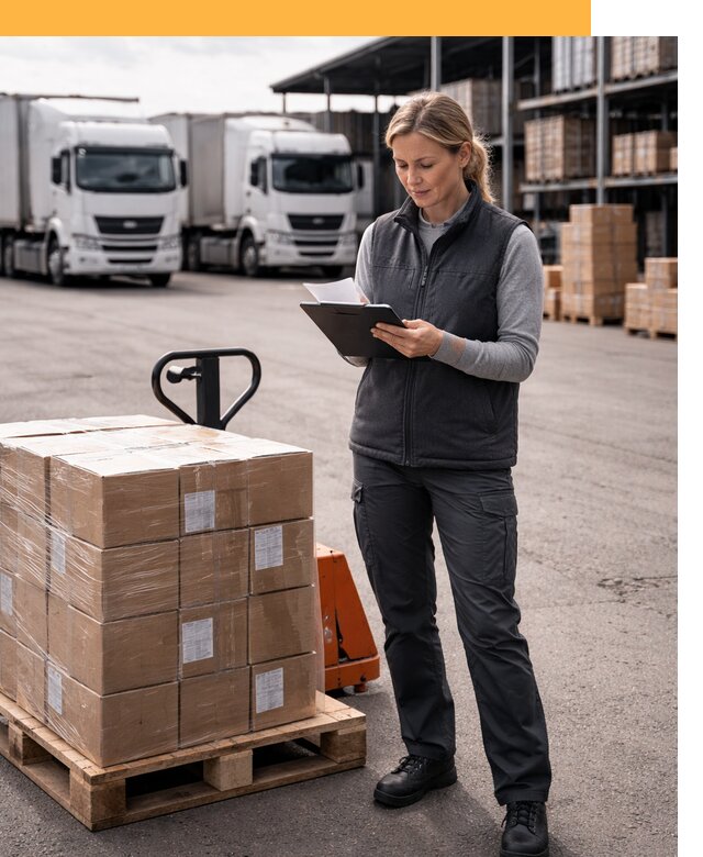 Доставка грузов из Европы к дверям клиента от 12127 руб