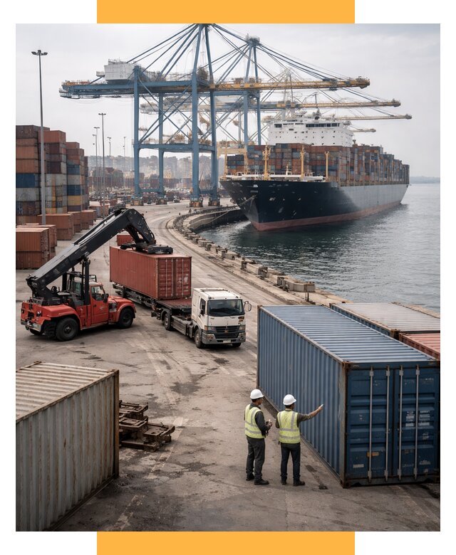 Морские перевозки из Европы от 60636 р. за контейнер | СетСервис-Смр