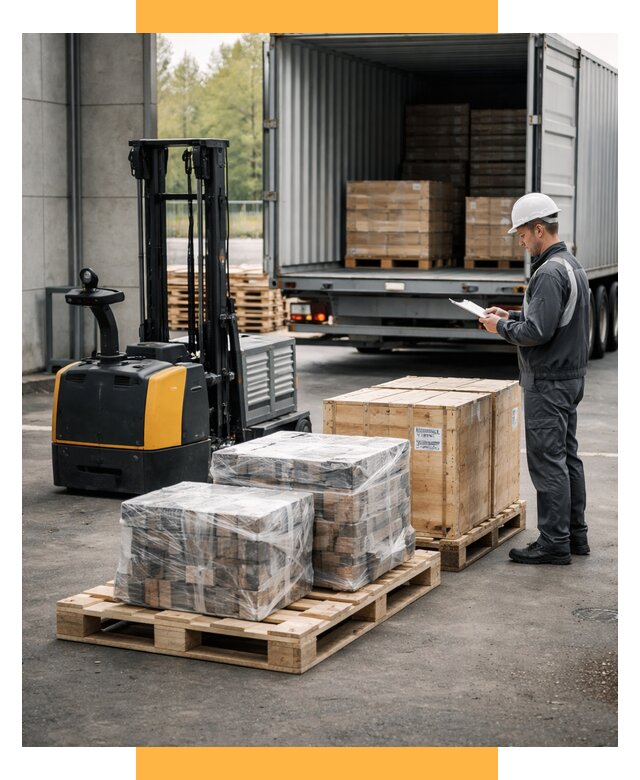 Доставка оборудования из Европы под ключ от 45477 р. | СетСервис-Смр