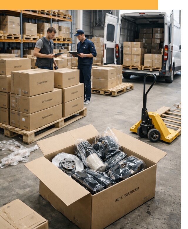 Доставка автозапчастей из Европы от 12633 руб быстро и надёжно