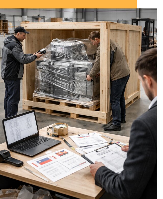 Доставка промышленного оборудования из США от 65689 руб