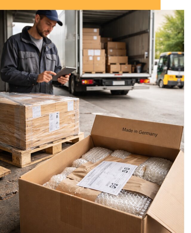 Доставка грузов из Германии от 45477 руб с таможенным оформлением