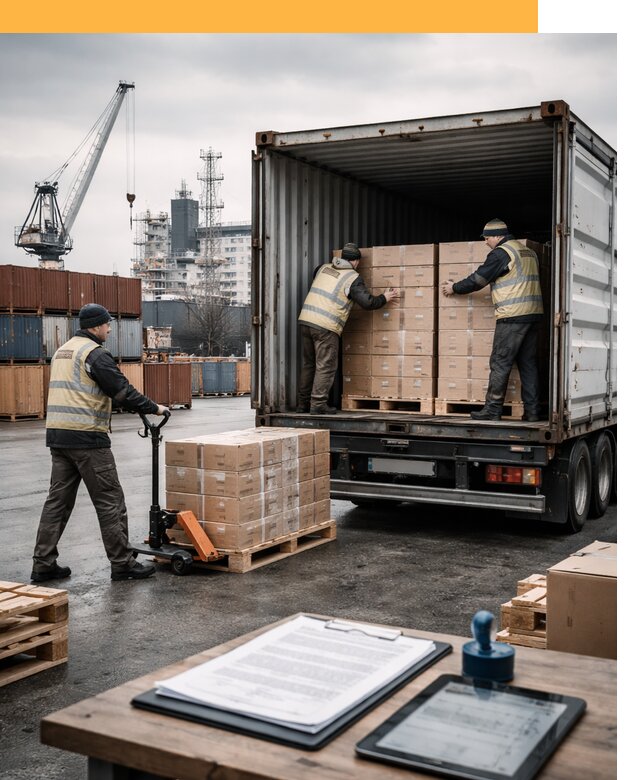 Доставка грузов из Латвии от 25265 руб, морская, авто, авиа