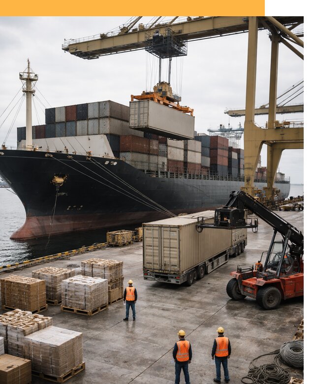 Морские перевозки из Индии: доставка FCL/LCL, таможня от 121272