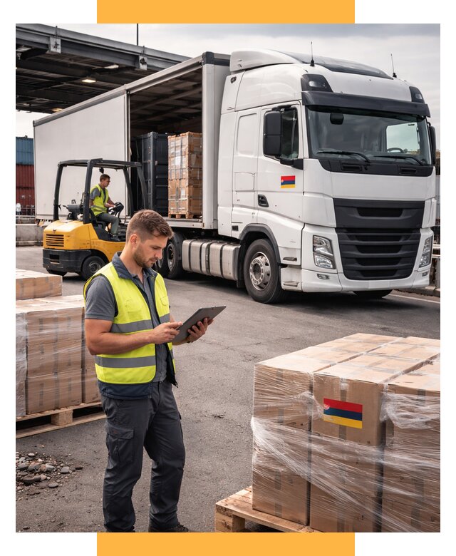 Автоперевозки из Армении от 96007 р. — услуги СетСервис-Смр