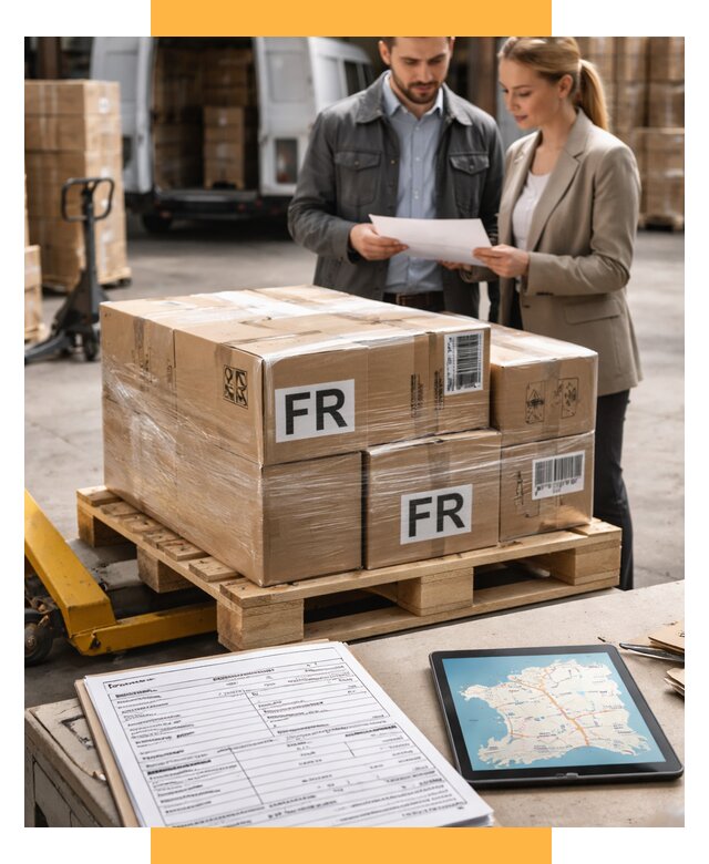 Доставка грузов в Францию от 25265 р., логистика СетСервис-Смр