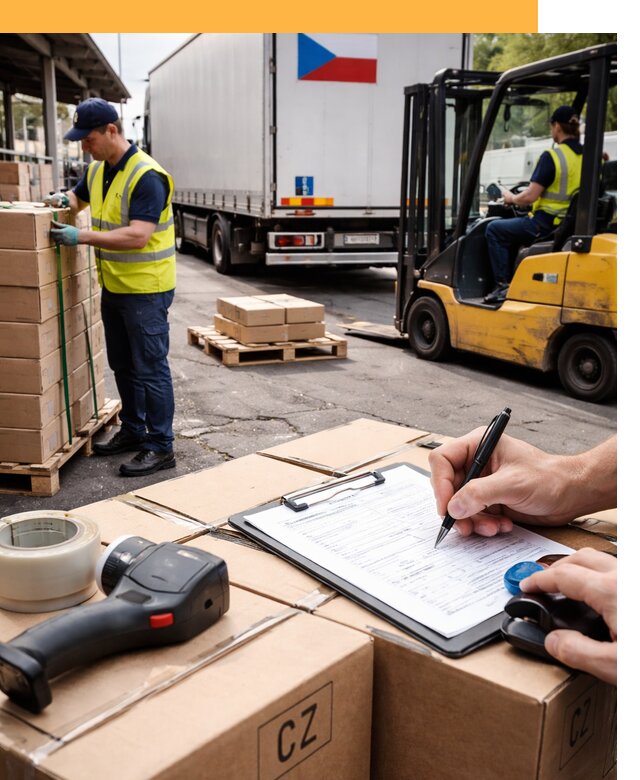 Доставка грузов в Чехию от 35371 руб, международные перевозки