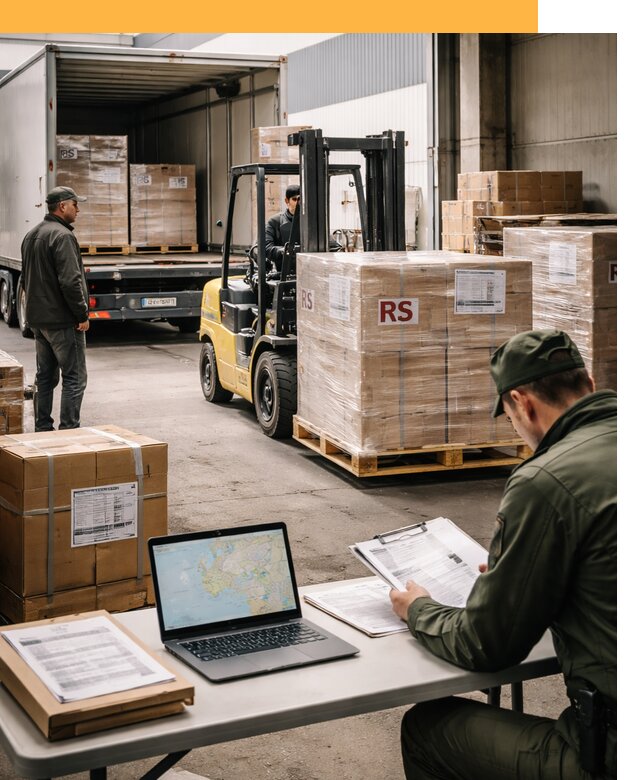 Доставка грузов в Сербию от 45477 руб, международные перевозки