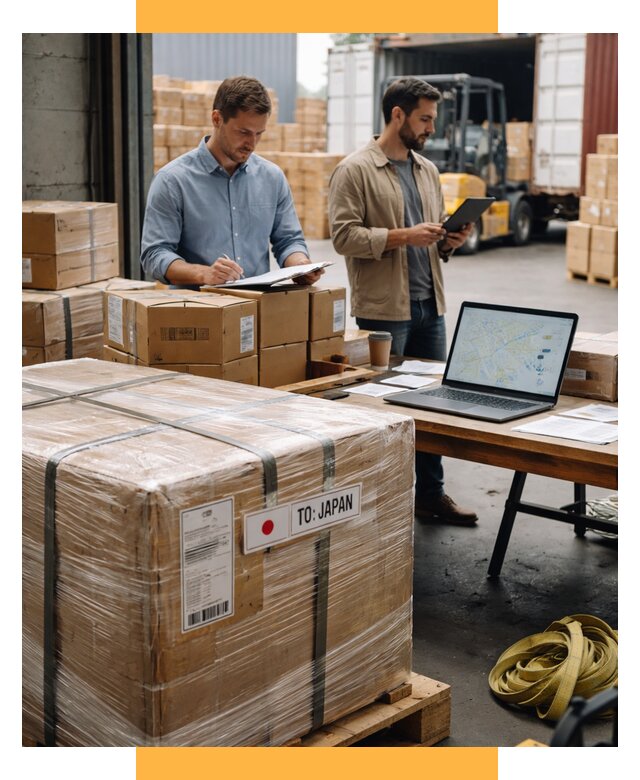 Доставка грузов в Японию от 25265 р., логистика СетСервис-Смр