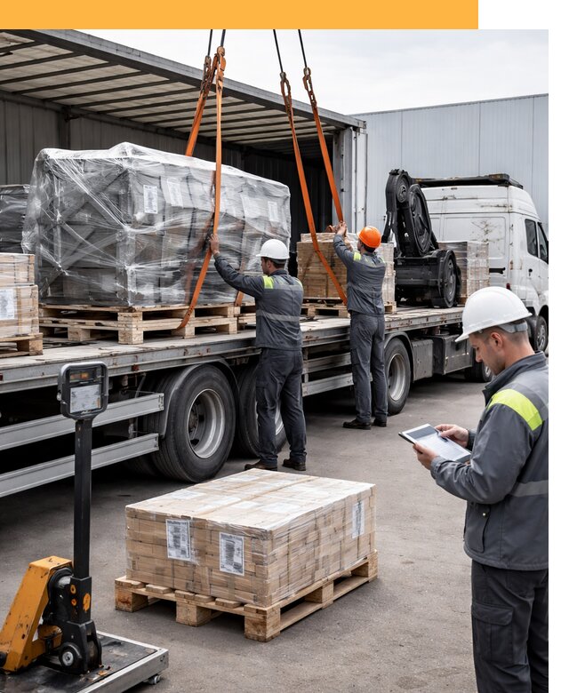 Перевозка крупного оборудования по миру от 30318 руб