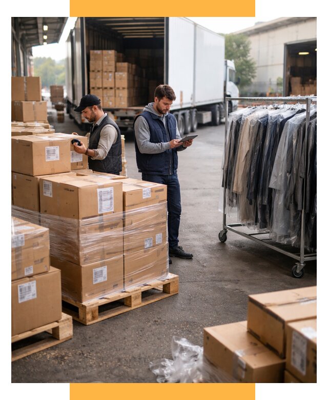 Перевозка и доставка одежды из Китая от 7580 р., СетСервис-Смр