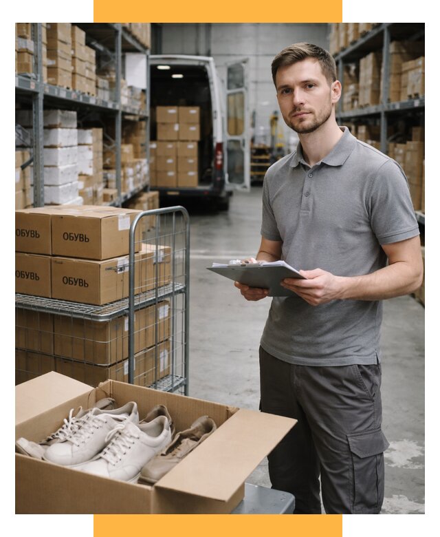 Доставка обуви из Китая и Турции от 4548 р. СетСервис-Смр