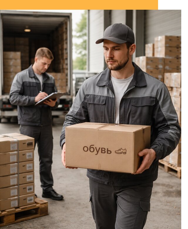 Международная перевозка обуви с таможенным оформлением от 4548