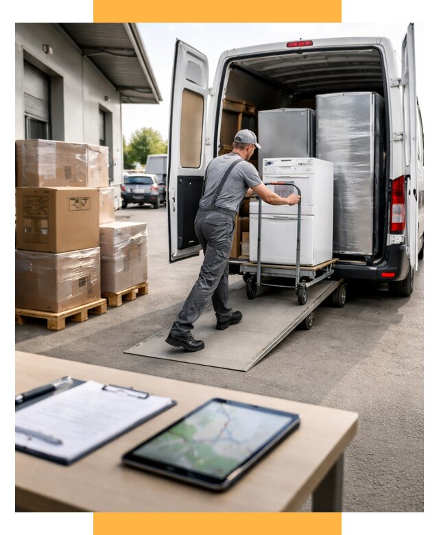 Перевозка бытовой техники от 6569 р. - логистика СетСервис-Смр