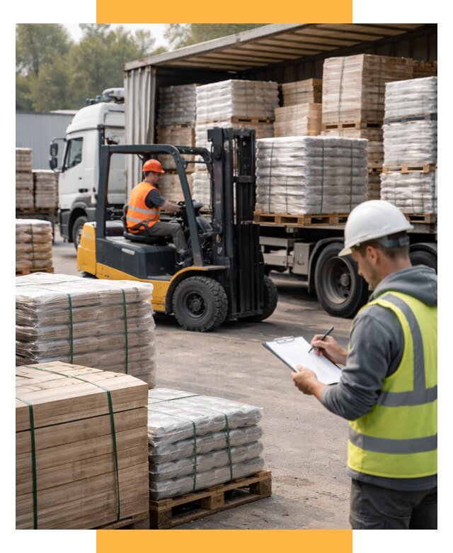 Перевозка строительных материалов от 5558 р. | СетСервис-Смр