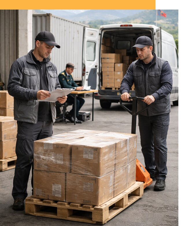 Доставка грузов через Армению, быстрая таможенная очистка от 25265