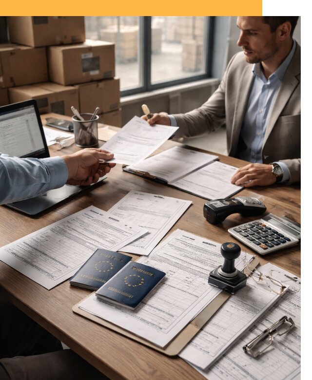 Таможенное оформление грузов из Европы от 8590 руб