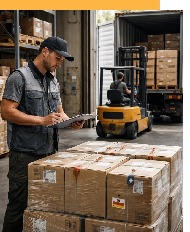 Реэкспорт товаров с таможенным оформлением и доставкой от 12127