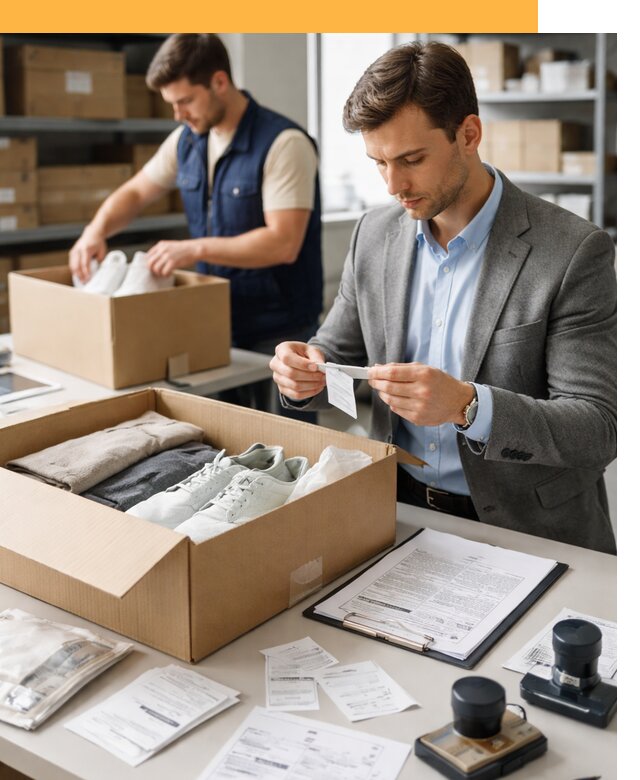 Таможенное оформление одежды и обуви по выгодной цене от 6569 руб