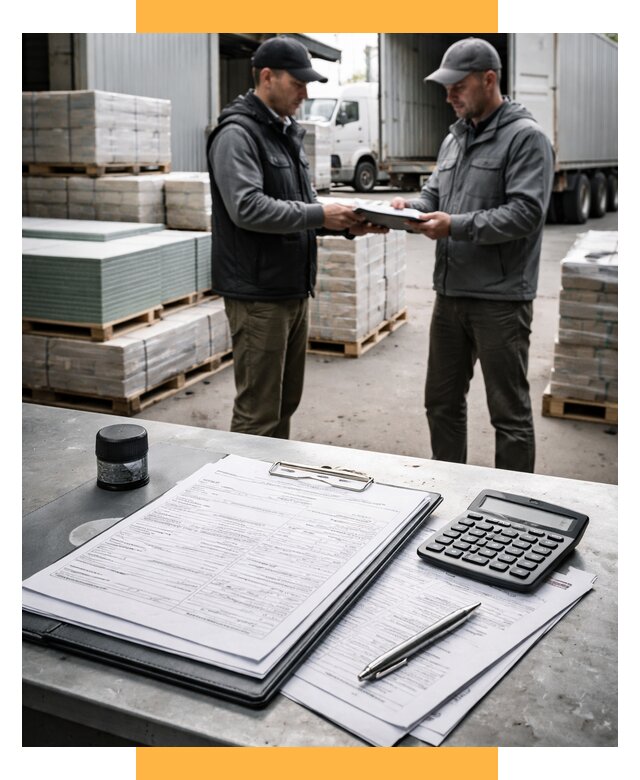 Таможенное оформление стройматериалов от 8590 р. | СетСервис-Смр