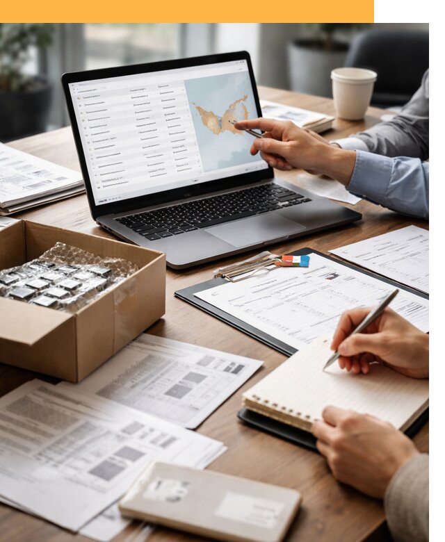 Поиск надежного поставщика в ОАЭ от 12127 рублей