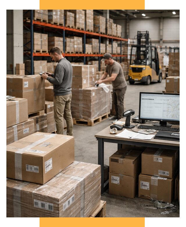 Склад консолидации в Европе от 6569 р., услуги СетСервис-Смр